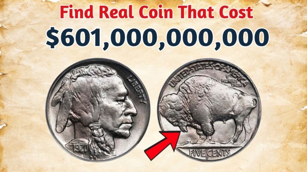 Buffalo Nickel Valued at $601K Million