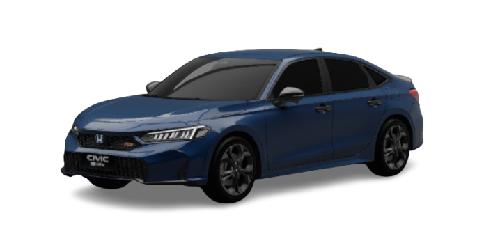 civic rs blue