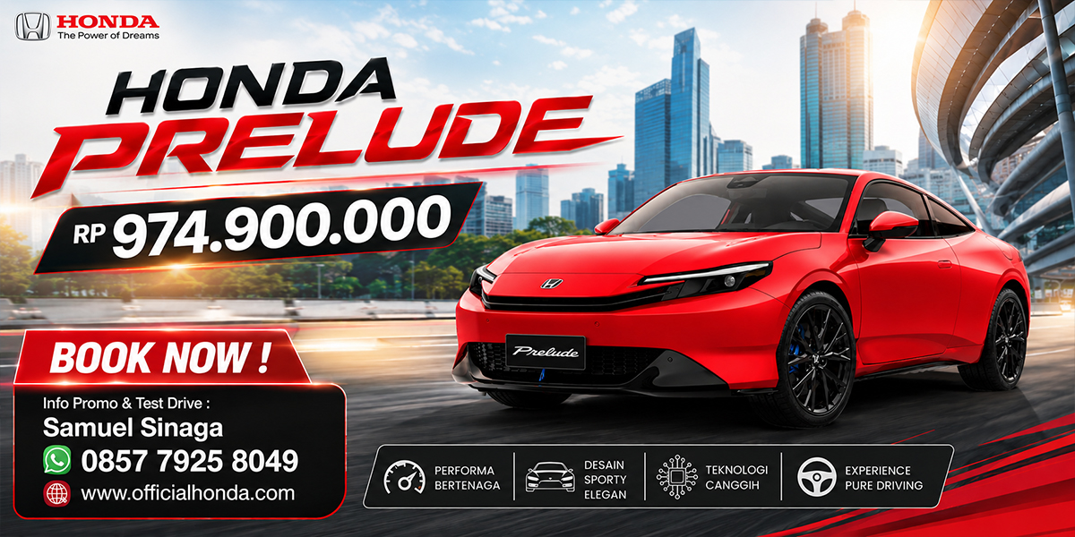 Honda Prelude Banner